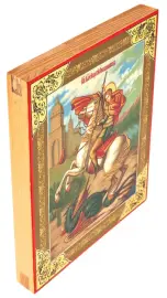 Икона "Святой Георгий" Палех